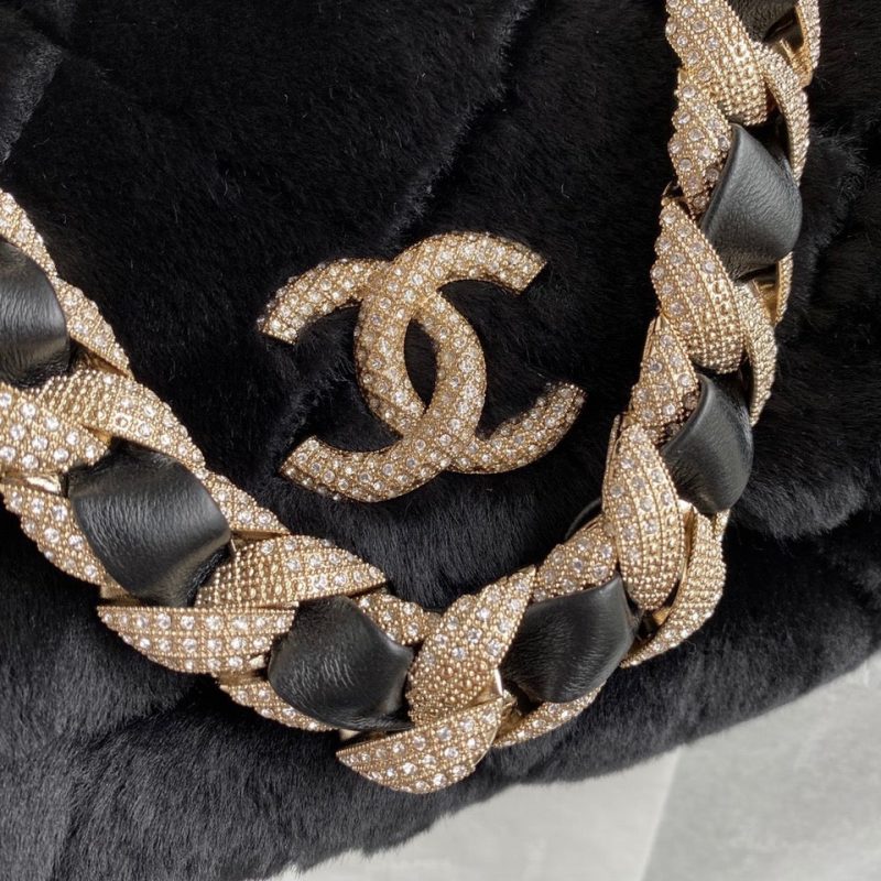 CHANEL Fur Flap BagJOJOKKREPLICAS | High Quality Replica Watches & Bags