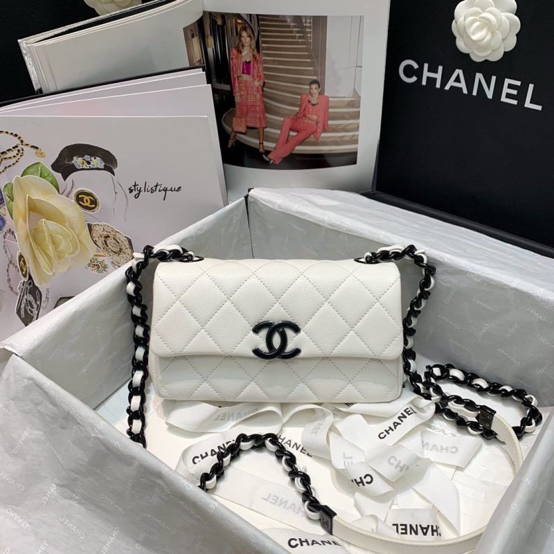 CHANEL Lacquered Logo Small Flap BagJOJOKKREPLICAS | High Quality Replica Watches & Bags