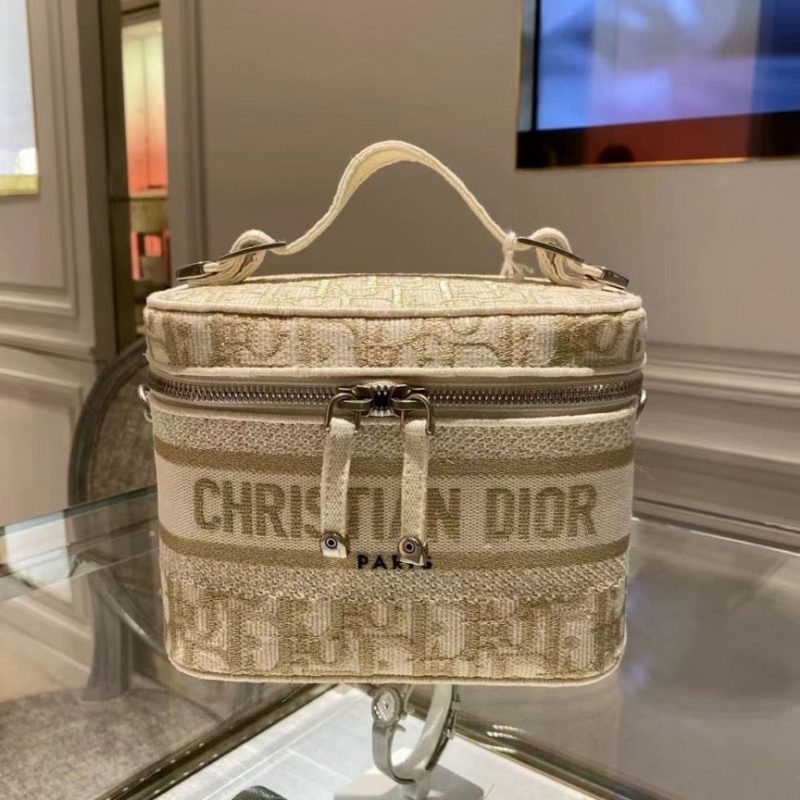 DIOR Small DiorTravel Vanity Case With Shoulder StrapJOJOKKREPLICAS | High Quality Replica Watches & Bags