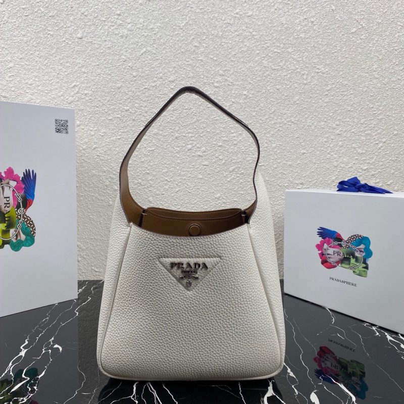 PRADA Logo Plaque Leather Tote BagJOJOKKREPLICAS | High Quality Replica Watches & Bags