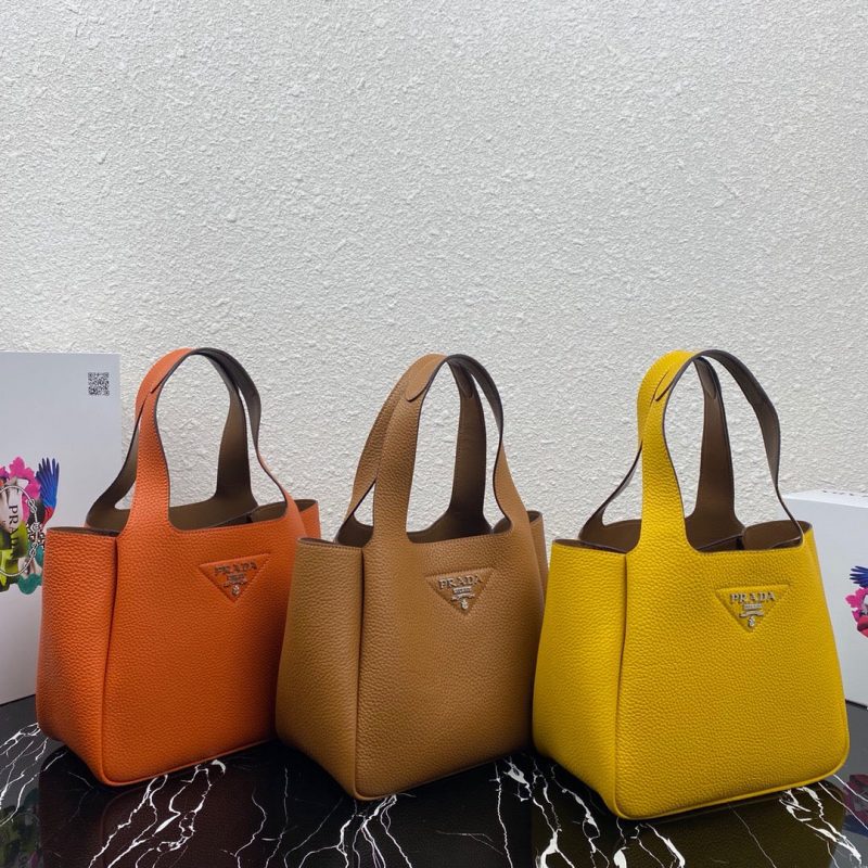 PRADA Logo Plaque Leather Tote BagJOJOKKREPLICAS | High Quality Replica Watches & Bags