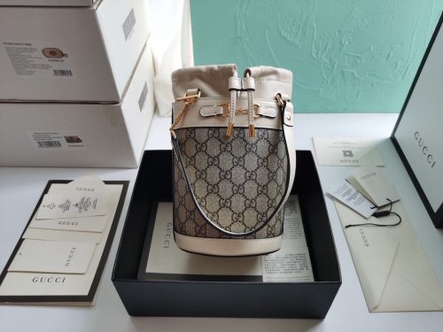 GUCCI 1995 Horsebit Leather Bucket BagJOJOKKREPLICAS | High Quality Replica Watches & Bags