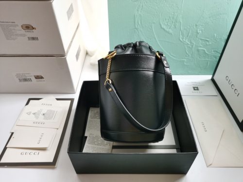 GUCCI 1995 Horsebit Leather Bucket BagJOJOKKREPLICAS | High Quality Replica Watches & Bags