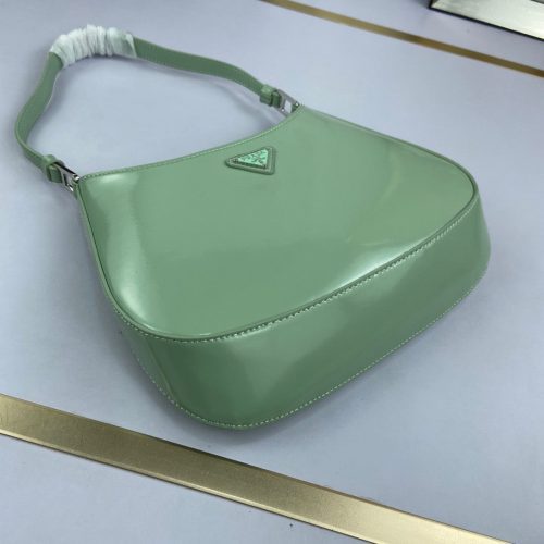 PRADA Cleo Brushed Leather Shoulder Bag AquaJOJOKKREPLICAS | High Quality Replica Watches & Bags