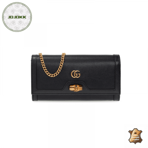 GUCCI Diana Chain Wallet With BambooJOJOKKREPLICAS | High Quality Replica Watches & Bags