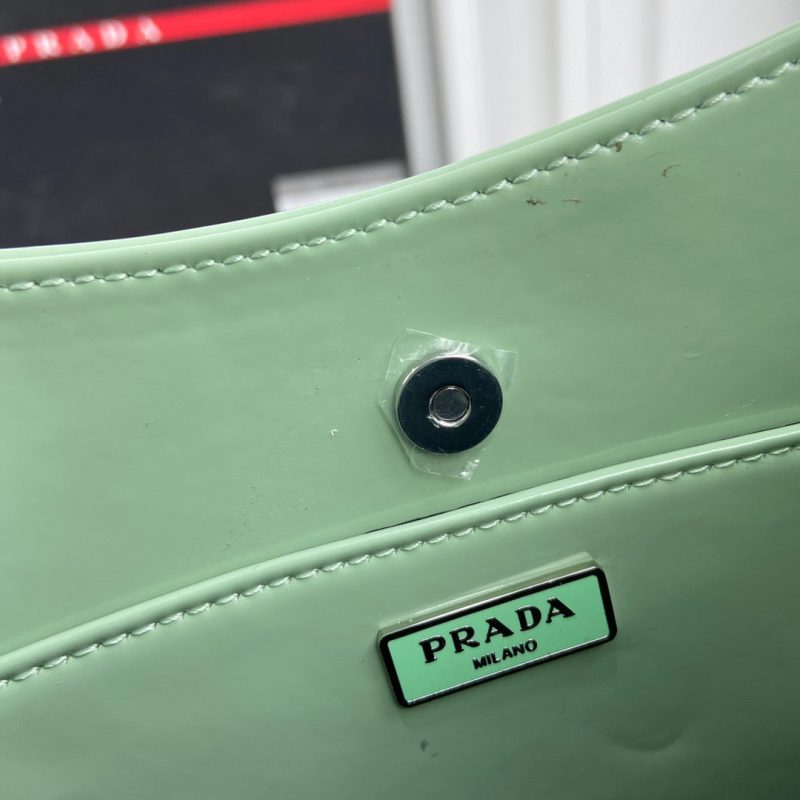 PRADA Cleo Brushed Leather Shoulder Bag AquaJOJOKKREPLICAS | High Quality Replica Watches & Bags