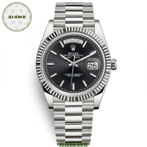 Rolex DAY-DATE 40 BLACK DIALJOJOKKREPLICAS | High Quality Replica Watches & Bags