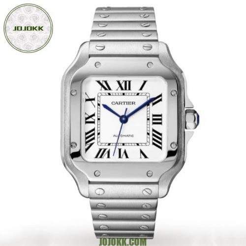 Cartier SANTOS MEDIUM SILVERJOJOKKREPLICAS | High Quality Replica Watches & Bags